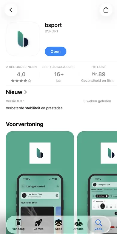 bsport in the App Store